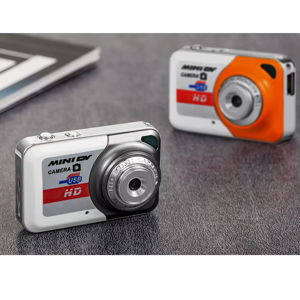 PIXAVA™ Portable Mini HD Camera – Ultra Compact 1080p Digital Cam with Built-in Mic & TF Card Slot | Perfect for Gifting & On-the-Go Moments