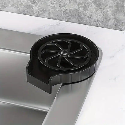 High-Pressure Cup Washer – Automatic Sink Glass Rinser for Beer, Milk Tea & More | Quick & Effortless Cleaning Tool